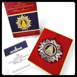 Official 2023 US Congressional Holiday Ornament The Capitol Randy Weber TX-14